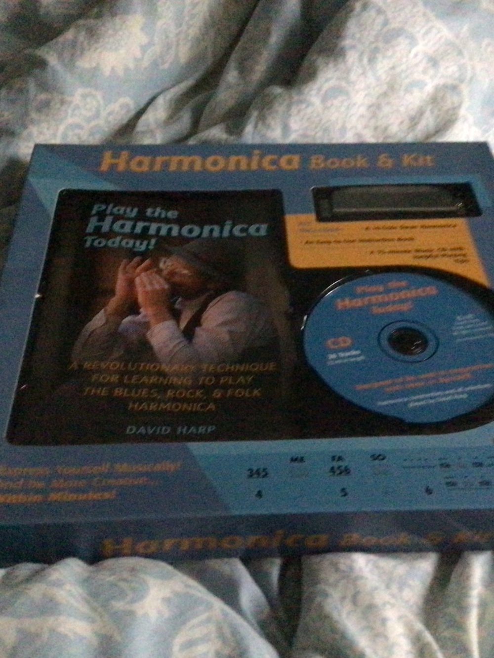 NWT harmonica book and kit